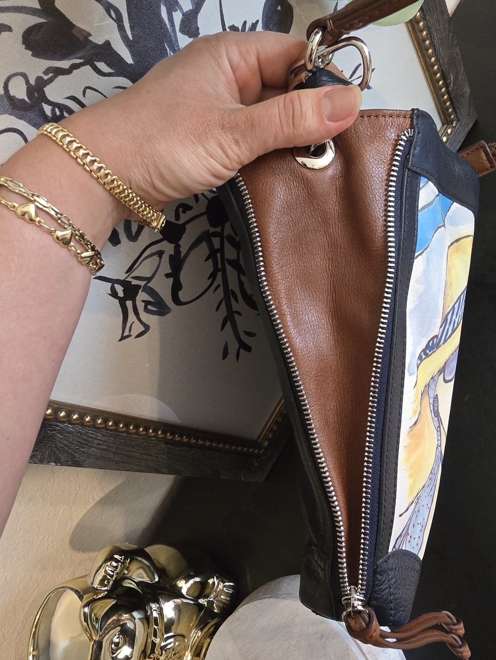 BRIGHTON FASHIONISTA CALIFORNIA BEACH CHIC IN THE SHADE SHOULDER BAG - Picture 13 of 14